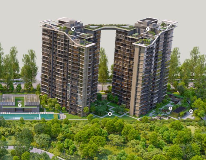 SG New Launch at Yuan Ching Road, Jurong Lake District, a 440 Residential Units development named as Sora.